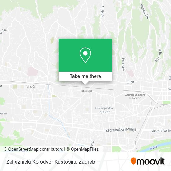 How To Get To Zeljeznicki Kolodvor Kustosija In Zagreb By Bus Train Or Light Rail