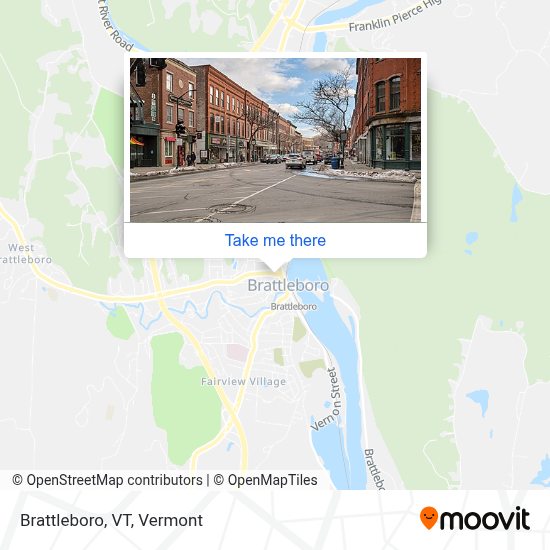 Brattleboro Vt Map 38339926 