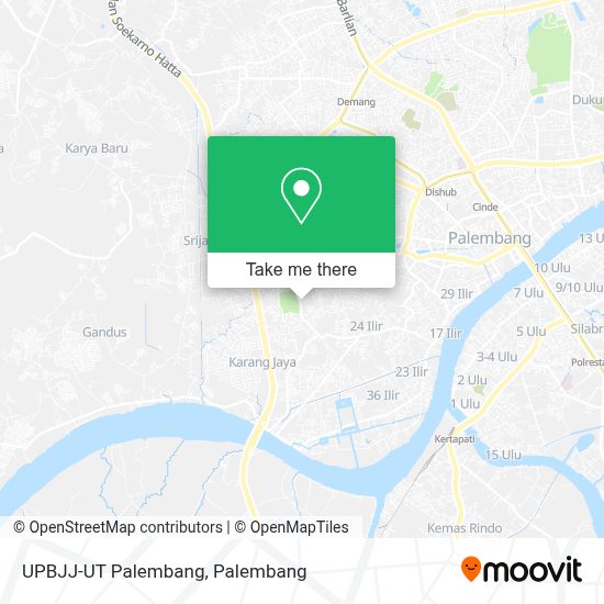 Uraian lambang/logo universitas terbukalingkungan yang menggambarkan antena parabola terbagi dalam 5 (lima) bagian, melambangkan:dasar/falsafah negara . How To Get To Upbjj Ut Palembang In Palembang By Bus Or Train