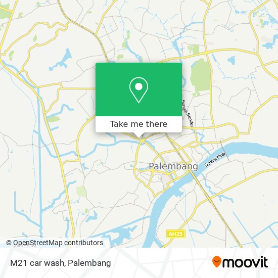 how to get to m21 car wash in palembang by bus or train on executive car wash palembang