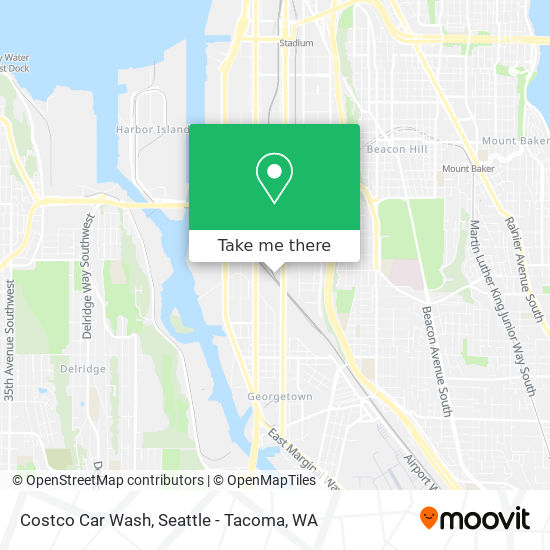 how to get to costco car wash in seattle by bus or light rail on costco car wash seattle