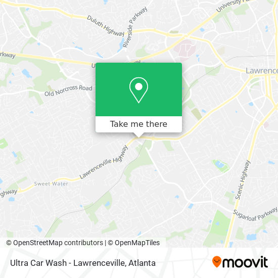 how to get to ultra car wash - lawrenceville in gwinnett by bus on ultra car wash lilburn