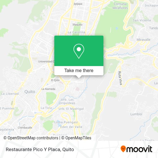 Listen to pico y placa on spotify. How To Get To Restaurante Pico Y Placa In Quito By Bus