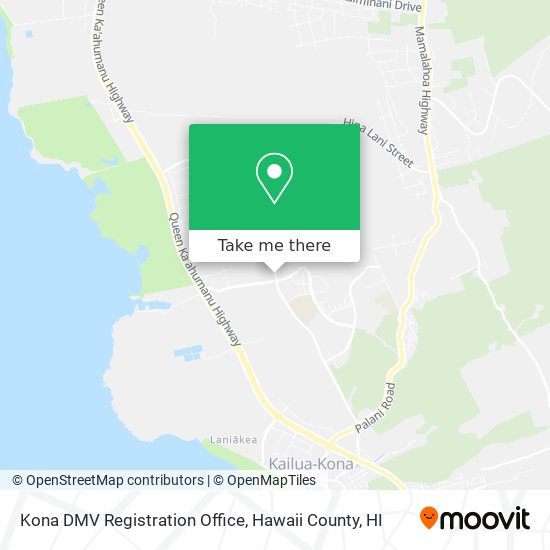 Thanks to long lines that can drag out for hours, most people avoid a trip to the dmv until they simply have no choice. How To Get To Kona Dmv Registration Office In Kailua By Bus