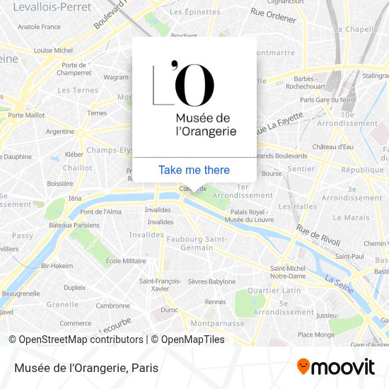 How To Get To Musee De L Orangerie In Paris By Metro Bus Train Rer Or Light Rail