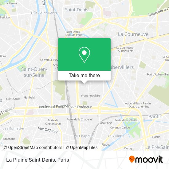 How To Get To La Plaine Saint Denis In Saint Denis By Bus Metro Train Or Rer