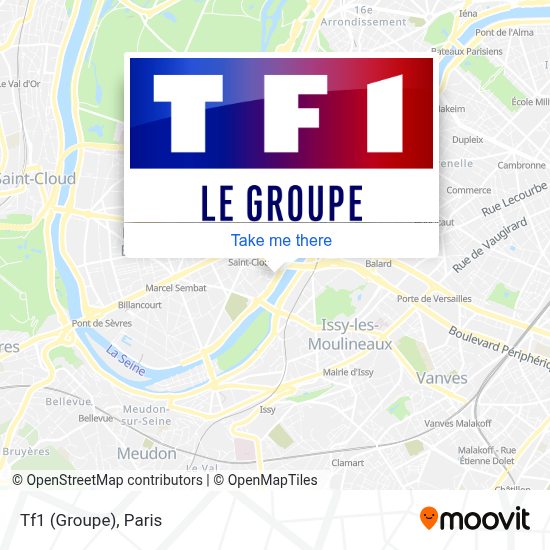 A propos de la société groupe tf1 : How To Get To Tf1 Groupe In Boulogne Billancourt By Bus Metro Rer Train Or Light Rail