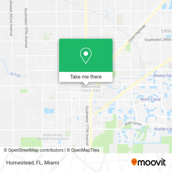 How To Get Homestead FL By Bus.