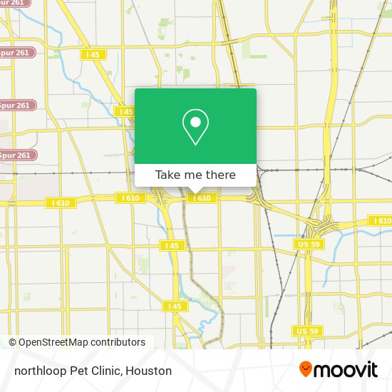 how to get to northloop pet clinic in houston by bus or light rail on north loop pet clinic 407 north loop east