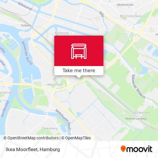 How To Get To Ikea Moorfleet In Hamburg By Bus Or S Bahn