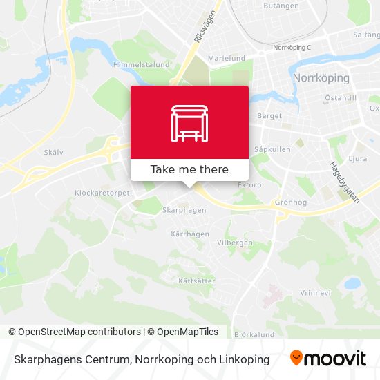 Norrköping Centrum - How To Get To Skarphagens Centrum In Norrkoping By Bus Or Light Rail