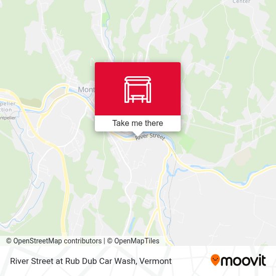 how to get to river street at rub dub car wash in vermont by bus on rub a dub car wash barre vt