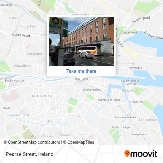 Pearse Street Stop Routes Schedules And Fares