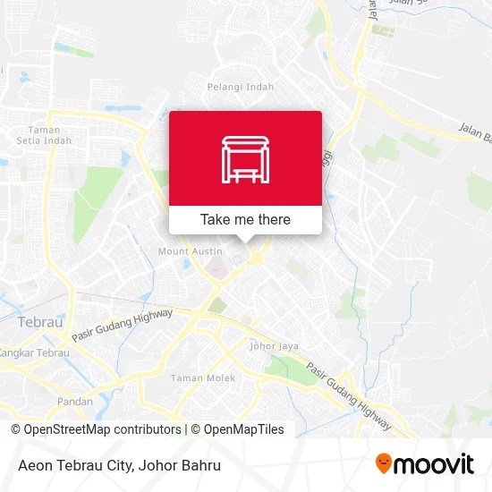 Aeon Tebrau City Stop Routes Schedules And Fares