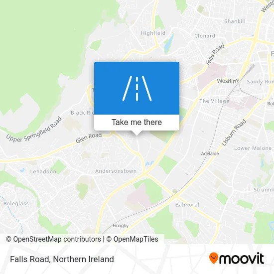 How To Get To Falls Road Belfast By Bus
