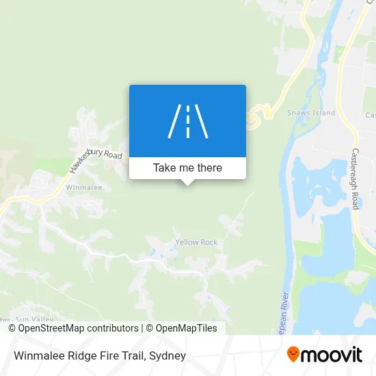 How To Get Winmalee Ridge Fire Trail Yellow Rock Blue Mountains.