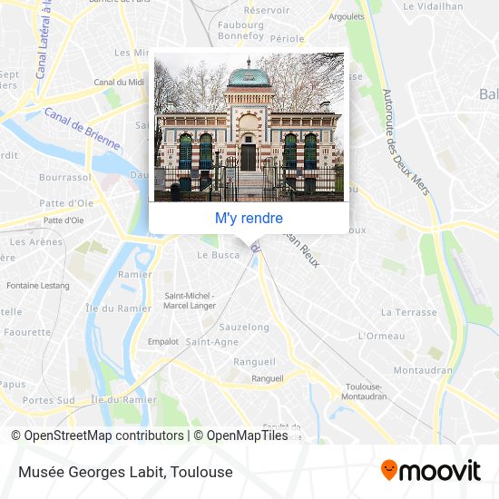 Comment Aller A Musee Georges Labit A Toulouse En Bus Metro Ou Tram