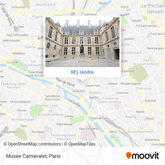 Comment Aller A Musee Carnavalet A Paris En Bus Metro Train Ou Rer