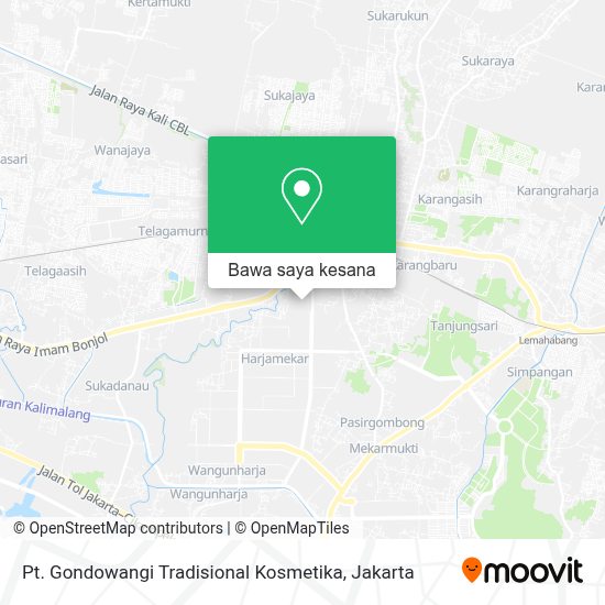 Terbaru Cara Ke Pt Gondowangi Tradisional Kosmetika Di Bekasi Menggunakan Bis SMA SMK