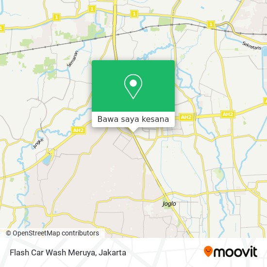 cara ke flash car wash meruya di jakarta barat menggunakan bis atau kereta on flash car wash meruya