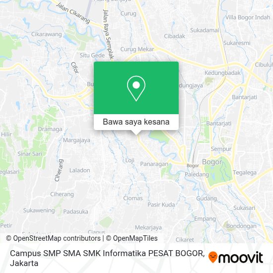Pendaftaran ppdb kota bogor tingkat sd · 1. Cara Ke Campus Smp Sma Smk Informatika Pesat Bogor Di Kota Bogor Menggunakan Bis
