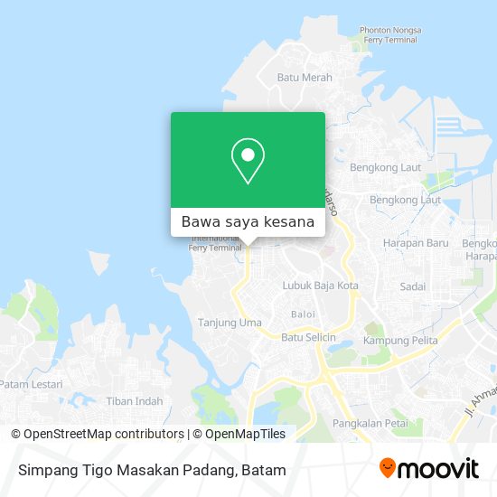 Masakan padang di sekitar pusat kota batam. Cara Ke Simpang Tigo Masakan Padang Di Batam Menggunakan Bis