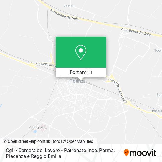 Come Arrivare A Cgil - Camera Del Lavoro - Patronato Inca A Fidenza Con Bus O Treno? 550_x_550_jpg