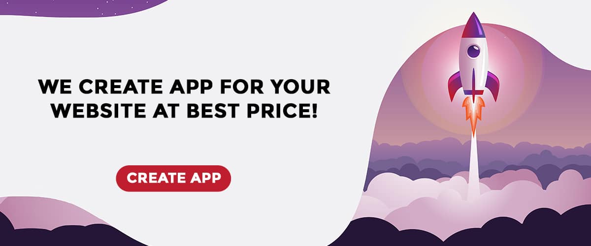 How to convert website to app