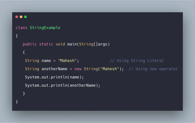 String Class In Java Example At Sarah Gooding Blog - Gradient Art Collection - High Resolution Quality