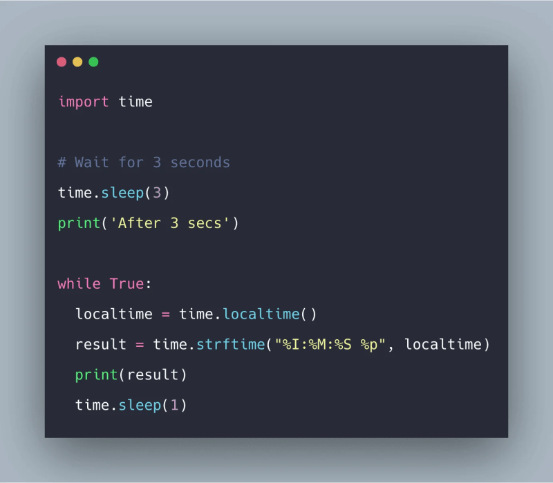Python Time Sleep Method Explanation With Example Codevscolor - Beautiful High Resolution Space Illustrations | Free Download