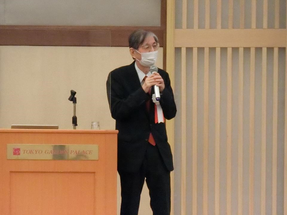 協会　代表理事会長　牧野尚夫　挨拶