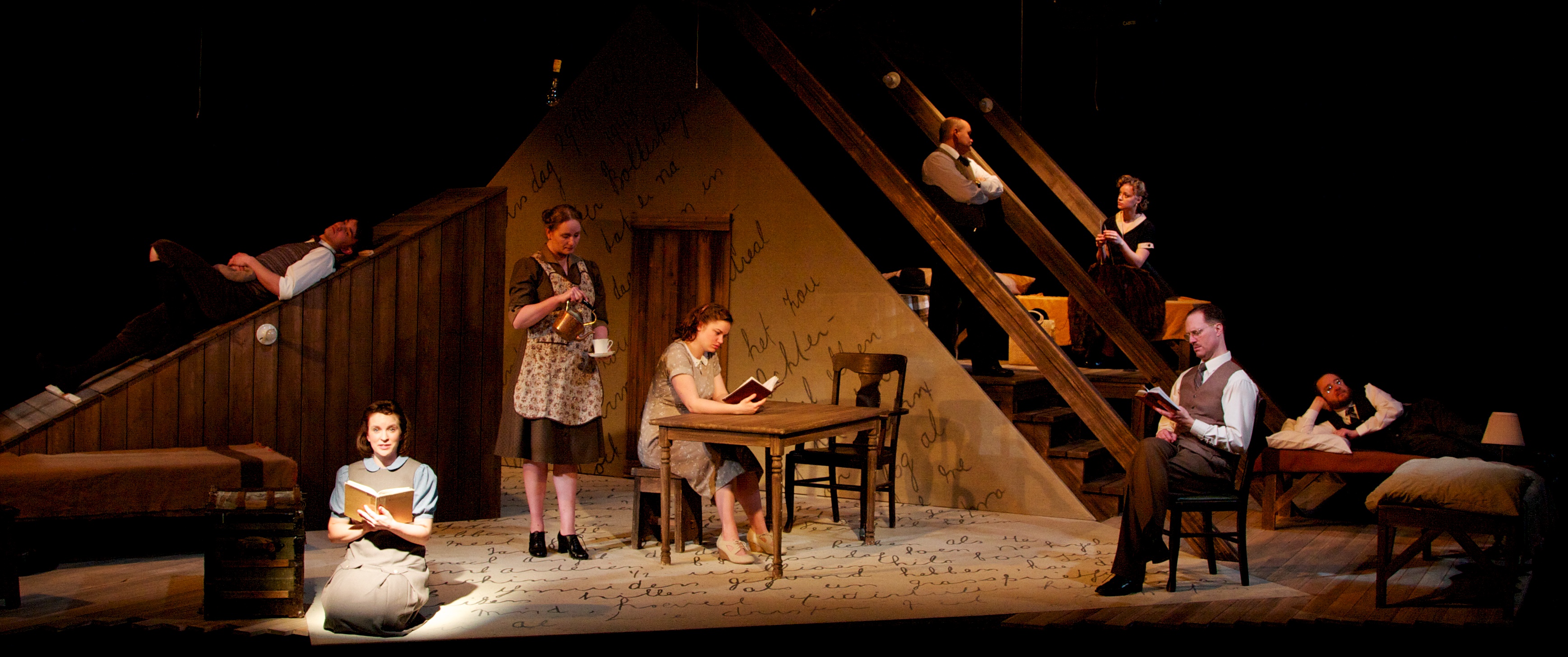 Interactive Literature Selections The Diary Of Anne Frank Act 1 Anne Frank Literature Interactive 15The Diary of Anne Frank Study Guide Act One Scene 1 1.