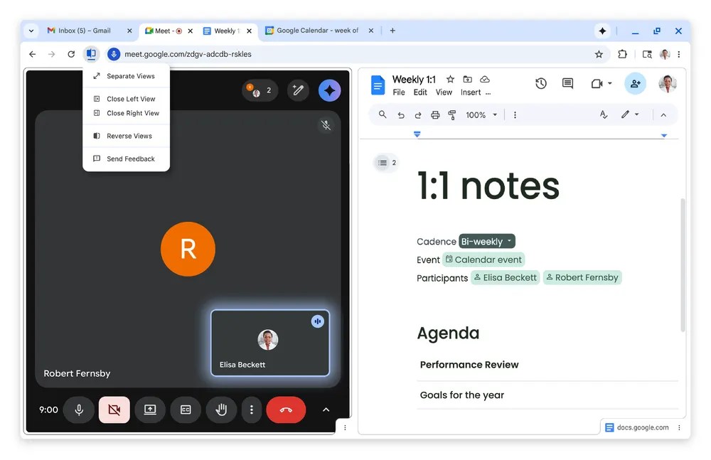 Chrome 瀏覽器三項新功能上線 分割視窗 PDF 註記雲端存檔整合 關鍵時刻