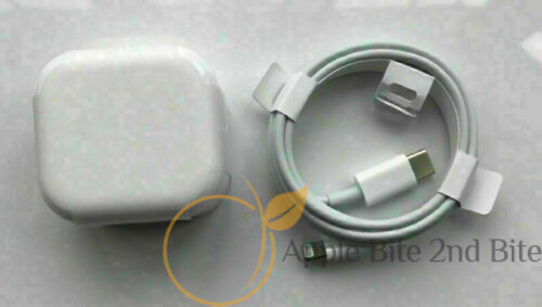 New 20w Power Adapter For Iphone 12 11 Pro Max Charger Fast Charger Usb C Apple Bite 2nd Bite