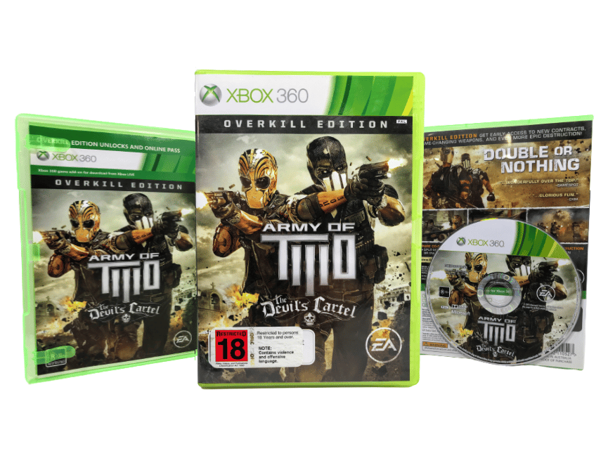 Army of Two: The Devil's Cartel Overkill Edition (XBox 360) *MINT ...