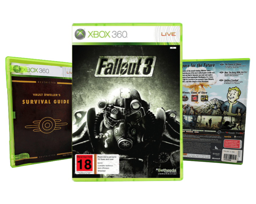 FALLOUT 3 (XBox 360) *MINT COMPLETE* - Appleby Games