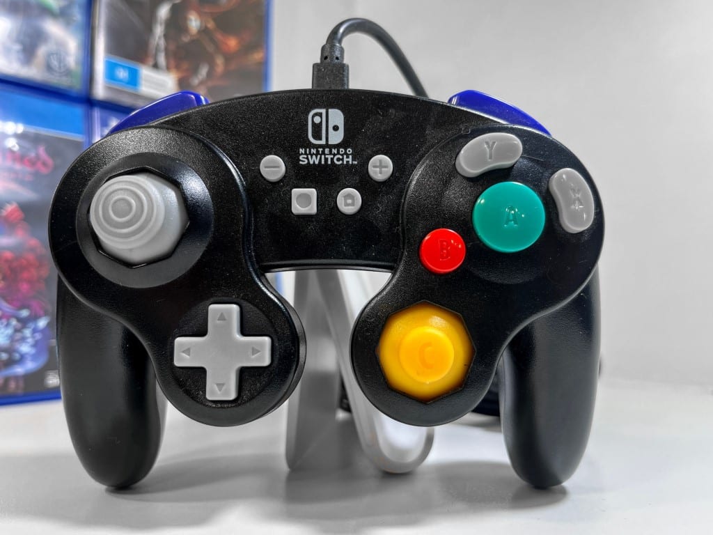 Nintendo switch shop great original outlet gamecube