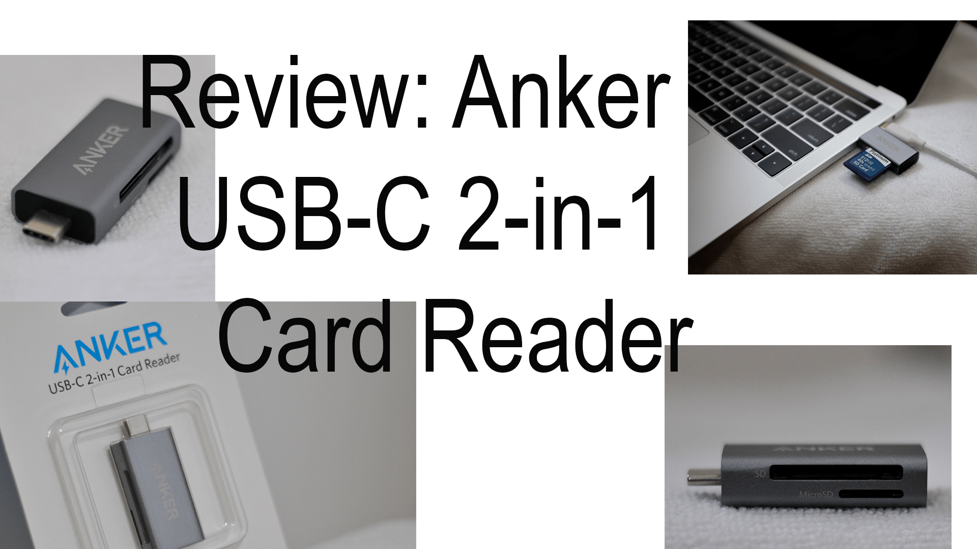 Review Anker USB C 2 in 1 Card Reader Apple Guide