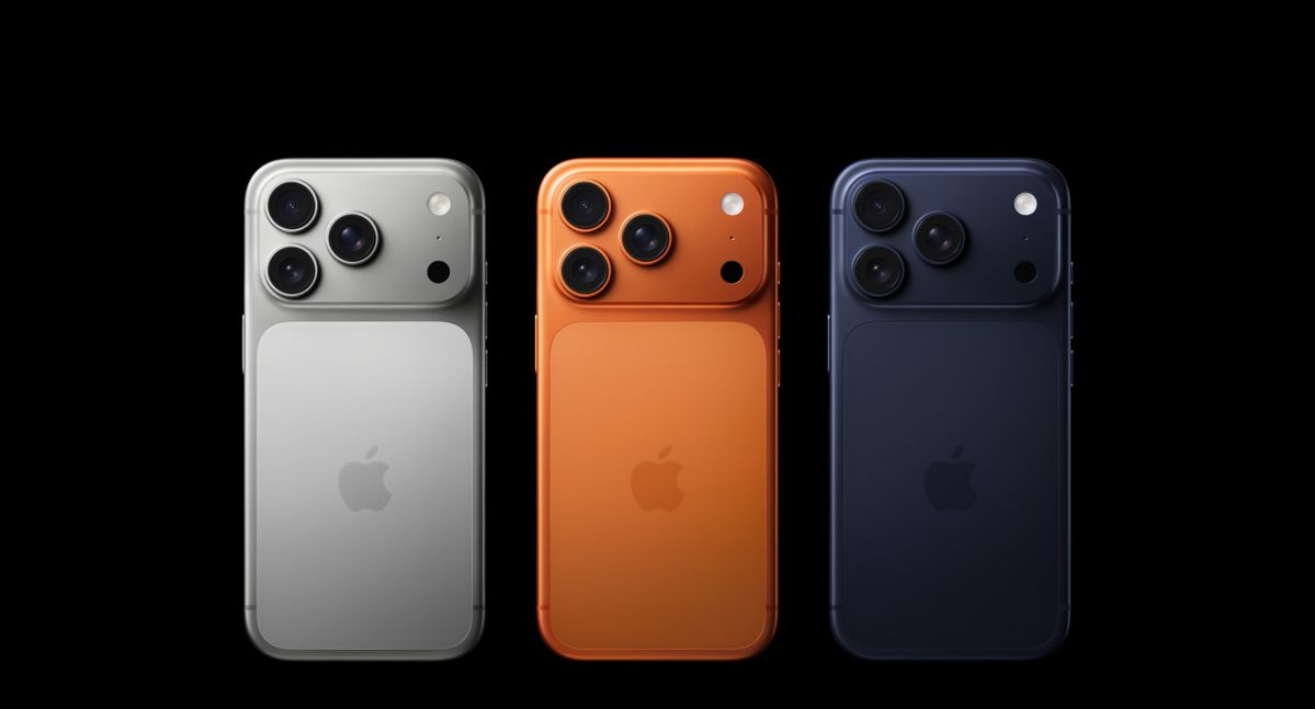Stylish presentation of iPhone 17 Pro for online store