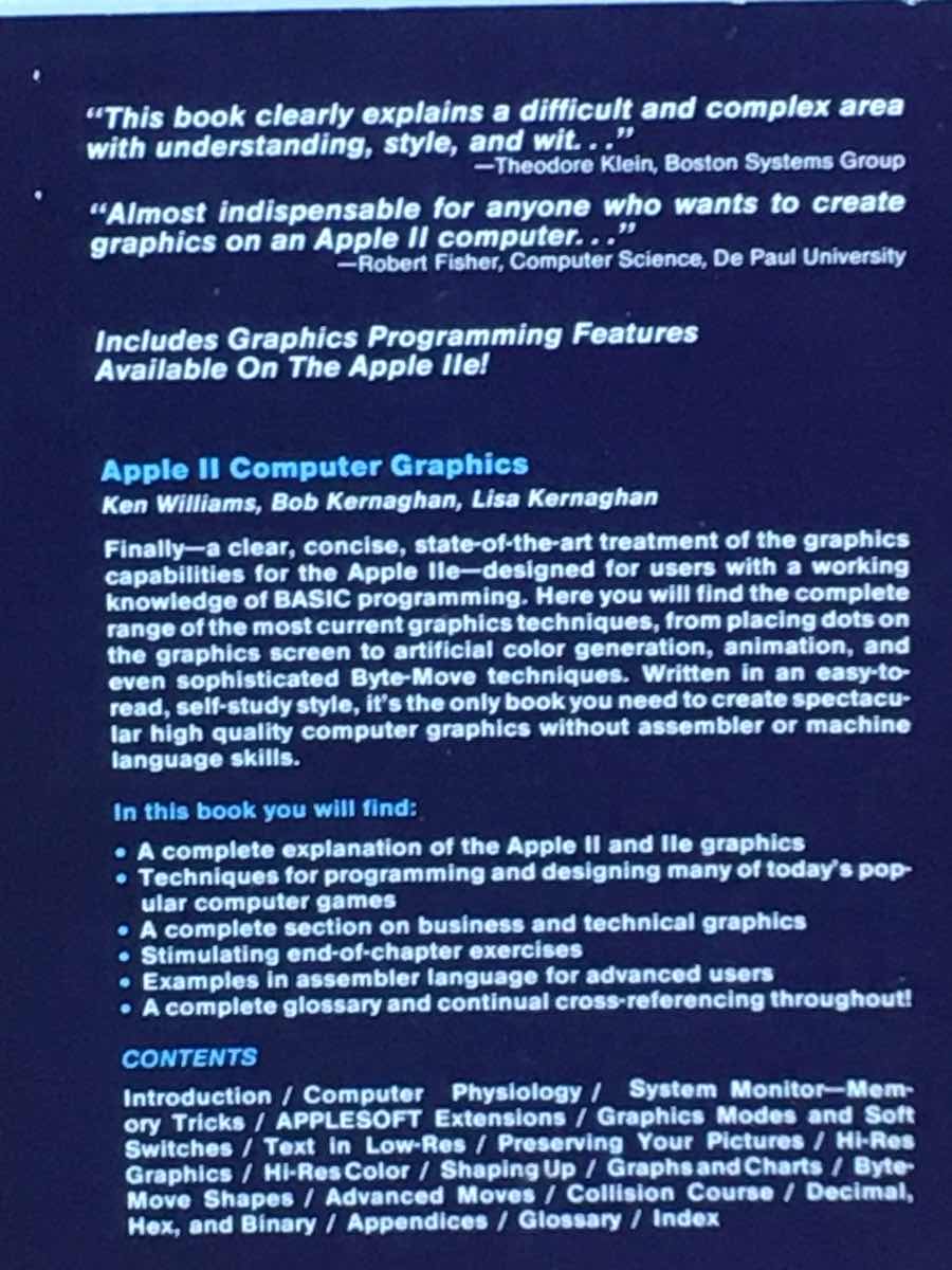 Apple II Computer Graphics – Apple Rescue of Denver