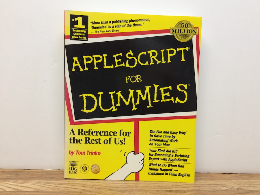 AppleScript For Dummies