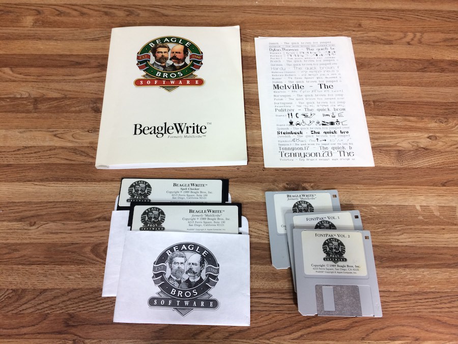 BeagleWrite - Plus Font Pack 1 & 2