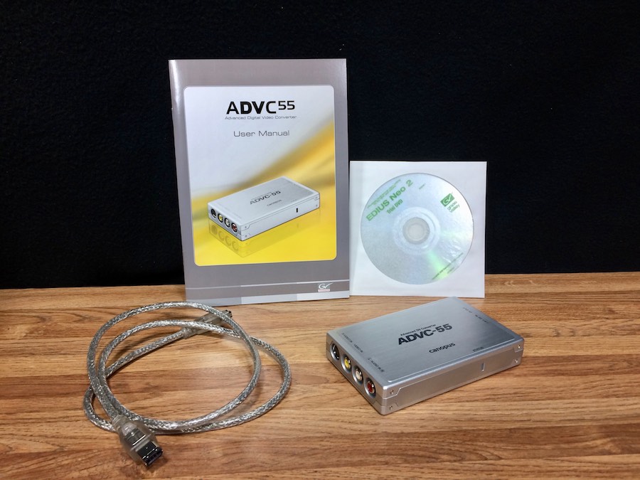 Canopus ADVC 55 Compact Analog Digital Converter – Apple Rescue of