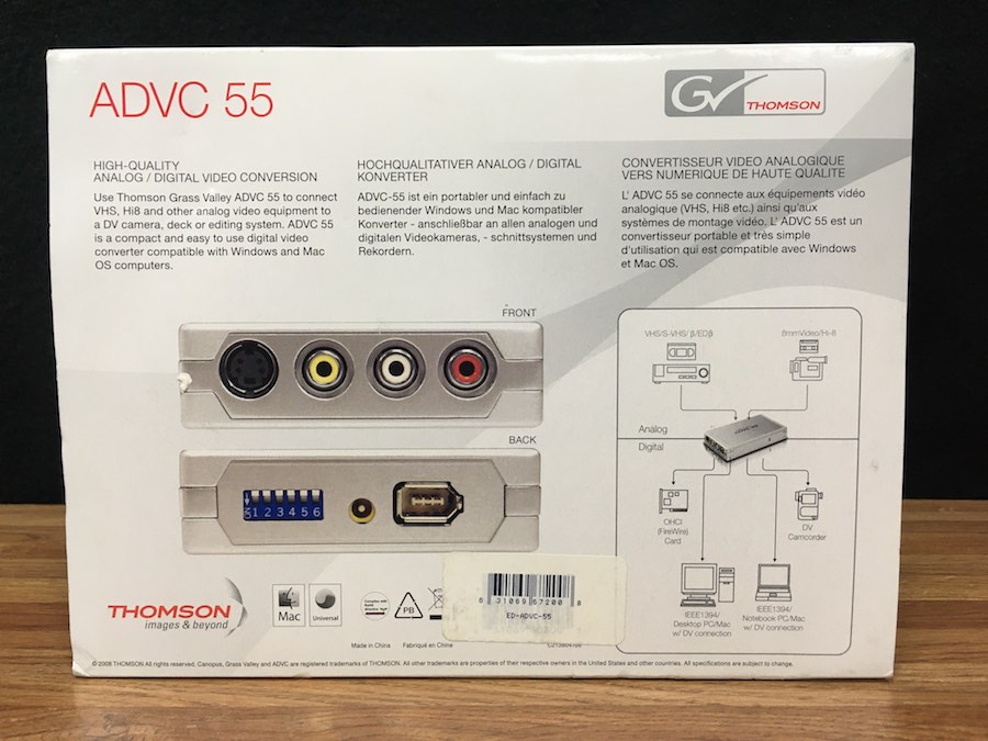 Canopus ADVC Converter Digital Analog - グラスバレー