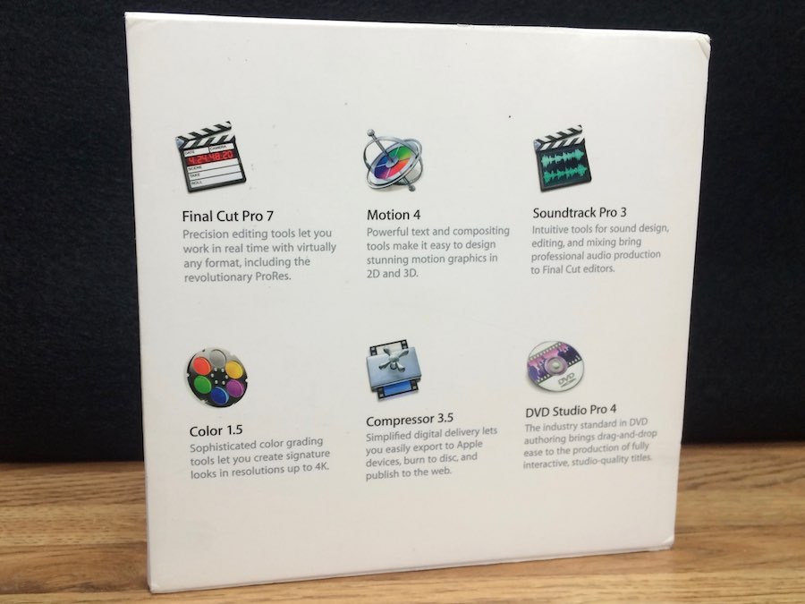 Final Cut studio3 Final Cut Pro 7 ファイナルカット