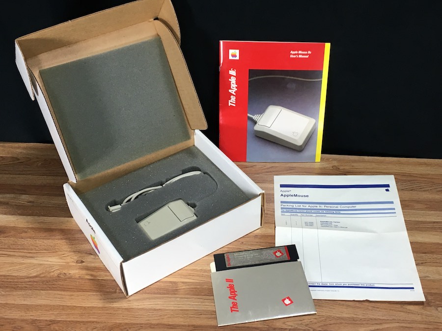 Apple Mouse IIc – Apple Rescue of Denver