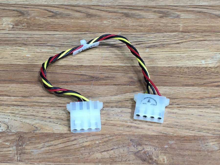 Macintosh IIcx Hard Drive Power Cable