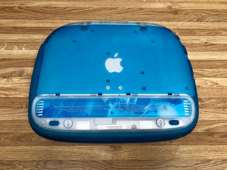 iBook G3 Clamshell – Blueberry – Apple Rescue of Denver