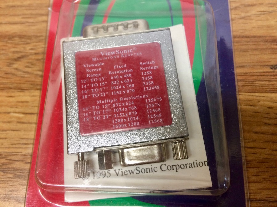 Macintosh to VGA Display Adapter – Apple Rescue of Denver