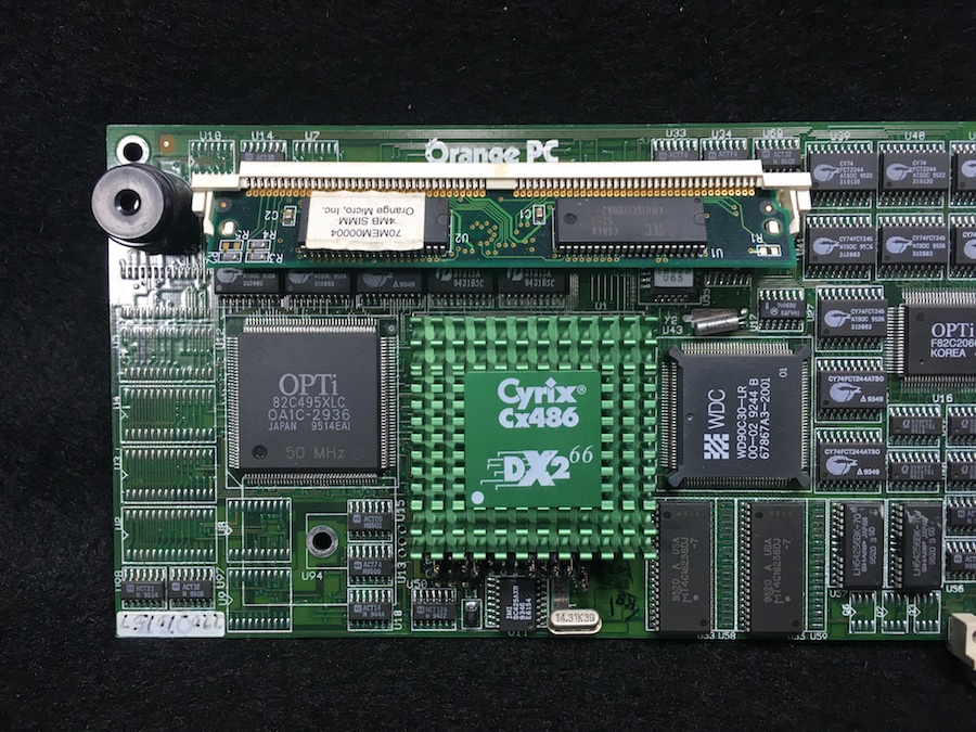 OrangePC 486Dx2 MS-DOS NuBus Co-Processor Card – Apple Rescue of